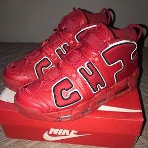 Nike Air More Uptempo QS CHI Chicago Red